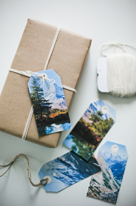 как креативно упаковать подарок используя фотографии как воплощение желаемого