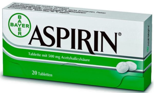 Упаковка аспирина