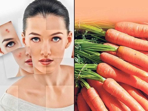 Морковная маска – бистро очистит кожу лица