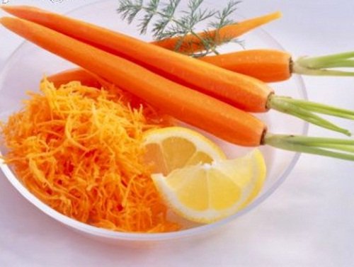 Морковная маска с лимоном и медом