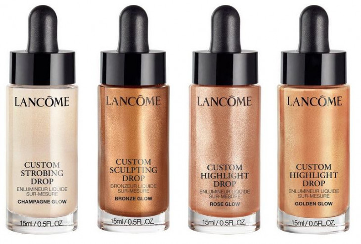 Жидкий хайлайтер Custom Glow Drops от Lancôme