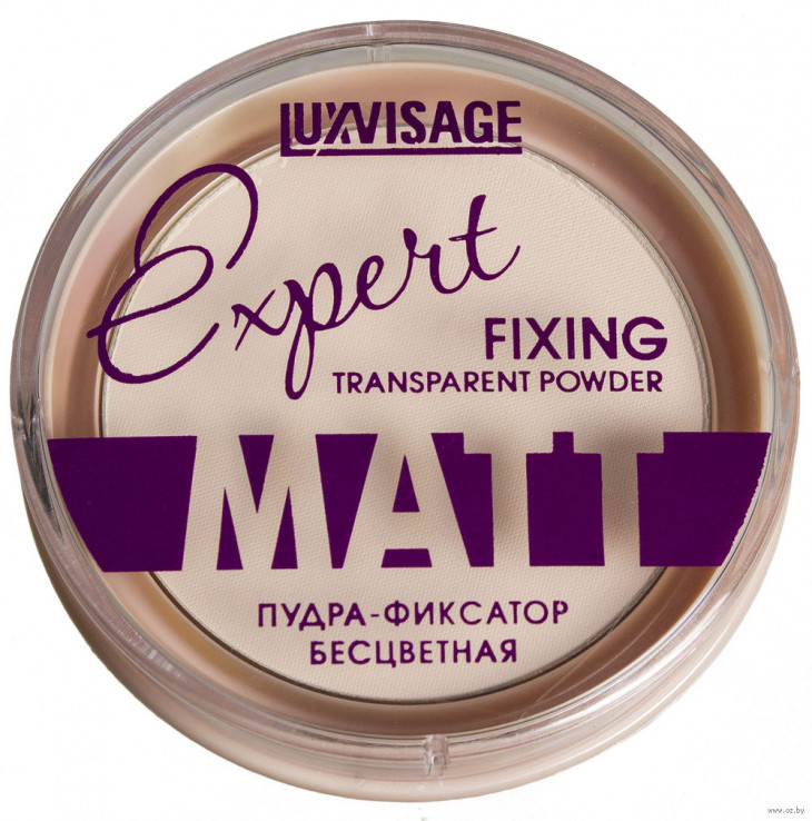 Бесцветная пудра-фиксатор Expert Matt, Luxvisage