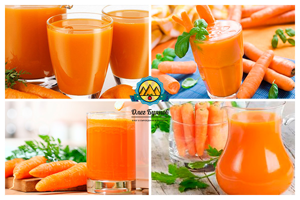 сок из морковки