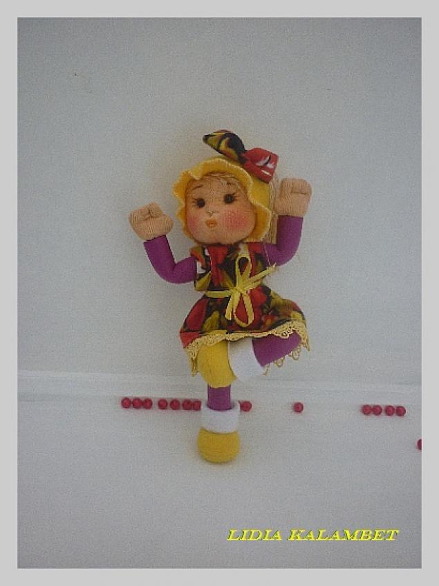 Развивающая игровая кукла из папильоток., фото № 29