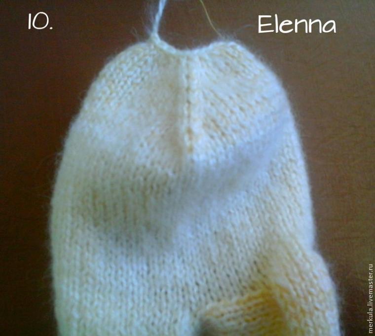 Как связать носочки для малыша на 2 спицах, фото № 11