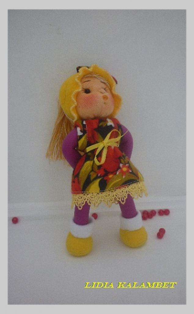 Развивающая игровая кукла из папильоток., фото № 25