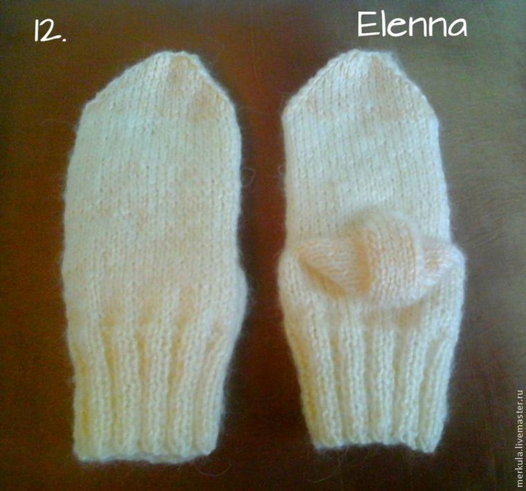 Как связать носочки для малыша на 2 спицах, фото № 13