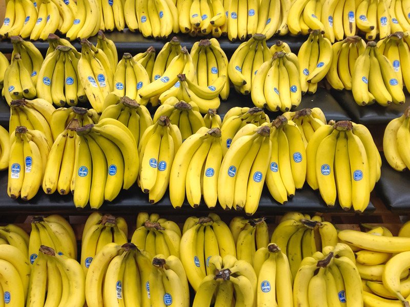 Бананы богаты углеводами