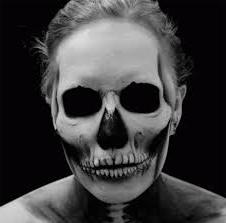 559044 - Грим на хэллоуин скелет для девушек