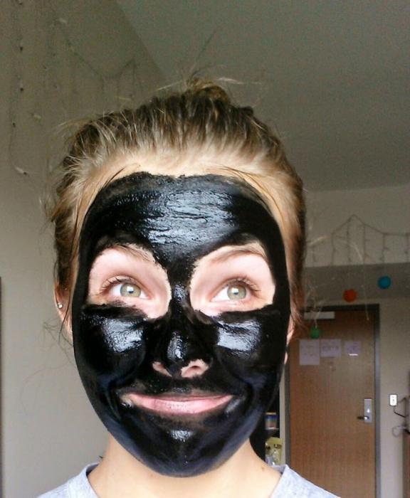 черная маска в домашних условиях