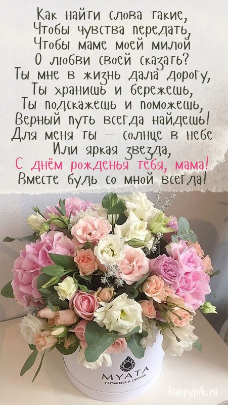 С днём рождения для мамы картинки