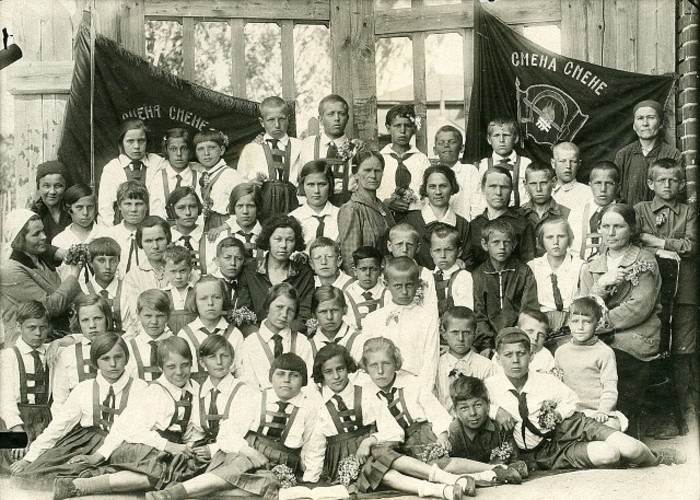 Советские школьники 30-х годов