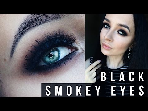Black smokey eyes  