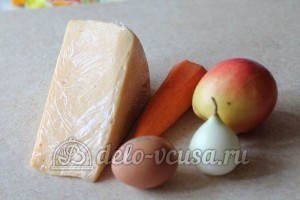 Французский салат с яблоком и морковью: Ингредиенты