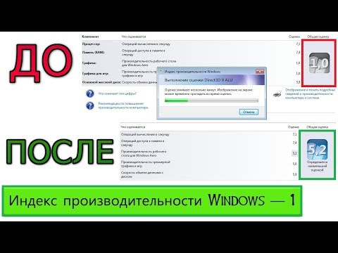 Индекс производительности windows равен — 1 или вовсе не удается его вычислить? ЗДЕСЬ РЕШЕНИЕ ☑