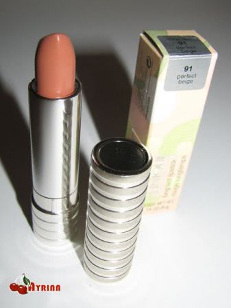 Стойкая помада для губ Long Last Lipstick от Clinique, оттенок 91 Perfect Beige (много фото)