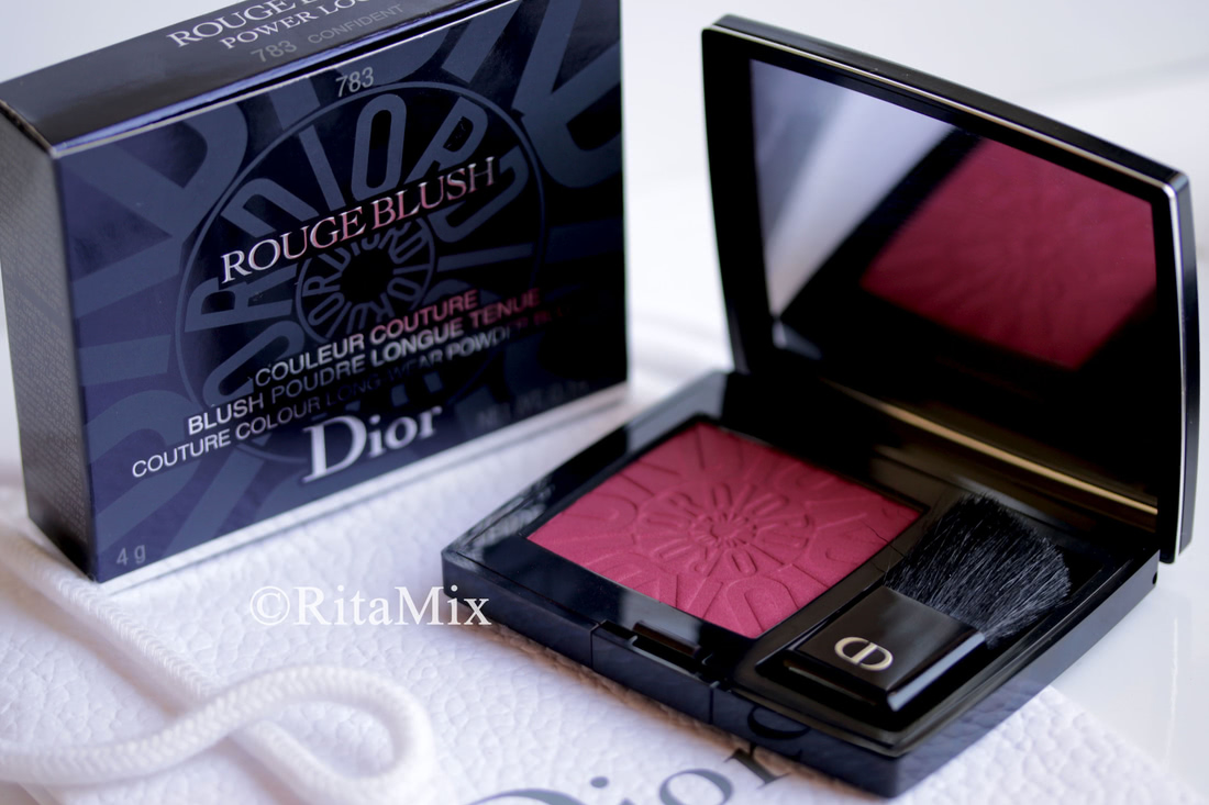 Dior Rouge Blush Power Look # 783 Confident (уверенный). О том, как я стала уверенным обладателем румян из осенней коллекции Dior Power Look Makeup Collection Fall 2019