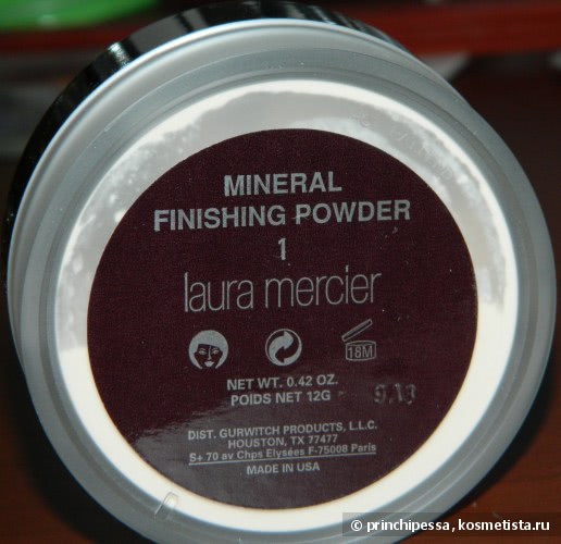 Рассыпчатая пудра Laura Mercier Mineral Finishing Powder - #1 ( Transparent - For All Skin Tones )