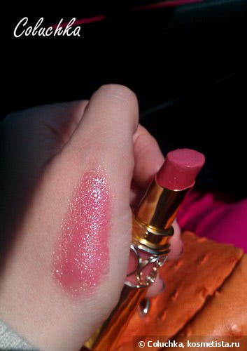 Yves Saint Laurent Rouge Volupte Shine Lipstick #8 Pink in Confidence