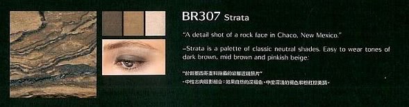 Shiseido Luminizing Satin Eye Color Trio - BR307 Strata