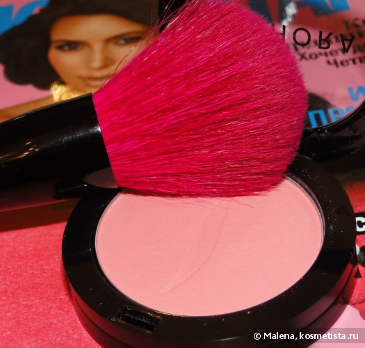 Розовые щечки с Sephora Colorful Blush (Rose Petal 08 )