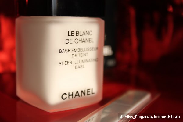 Le Blanc de Chanel - основа, улучшающая цвет лица