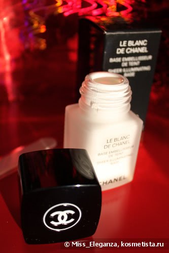 Le Blanc de Chanel - основа, улучшающая цвет лица