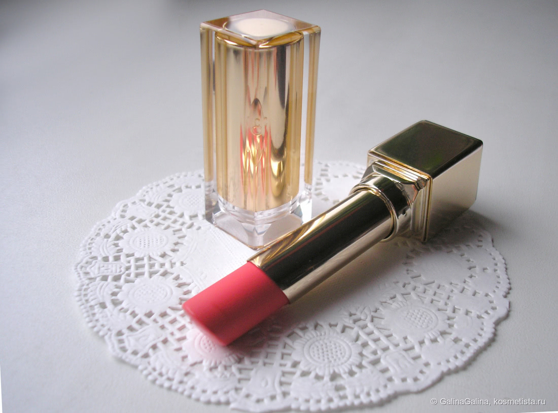 Очередной коралл. Clarins Rouge Eclat Satin Finish Age-Defying Lipstick №23 hot rose