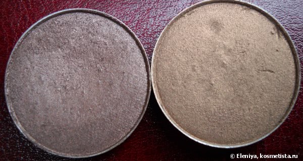 Мои тени MAC Eye Shadow Pro Refill Pan - Club, Shale, Shroom, Patina, Satin taupe, Semptisious olive,  Vex