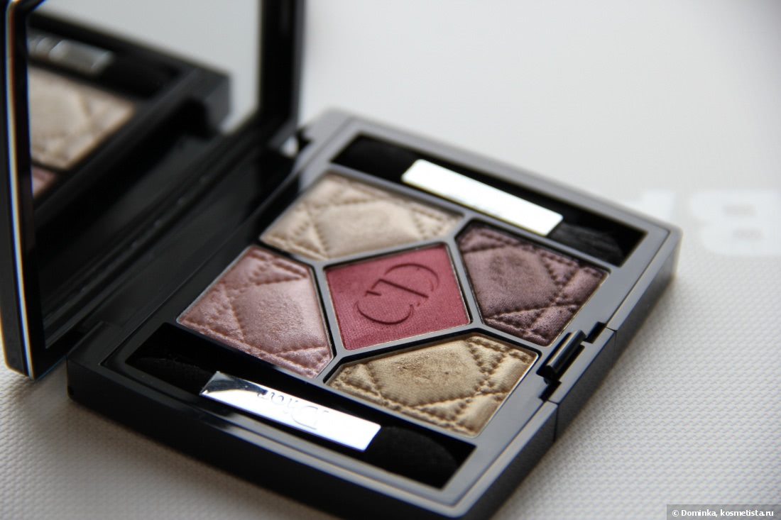 Dior Trafalgar (876) 5 Couleurs Couture colors&efects eyeshadow palette. Палитра теней для макияжа глаз 