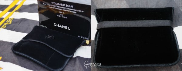 Пудра Chanel Vitalumiere Eclat Comfort Radiance Compact Makeup SPF 10 №30 Beige — Sable