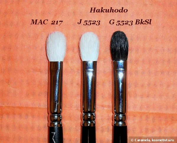 Черная и белые. Прекрасные японочки Hakuhodo brushes (часть 3)
