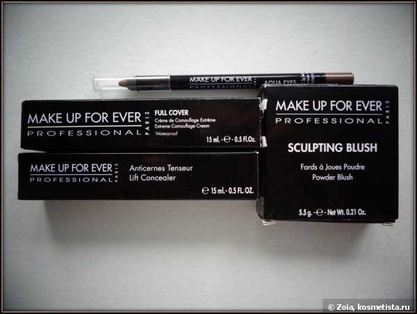 Make Up For Ever: консилеры, румяна и карандаш для глаз