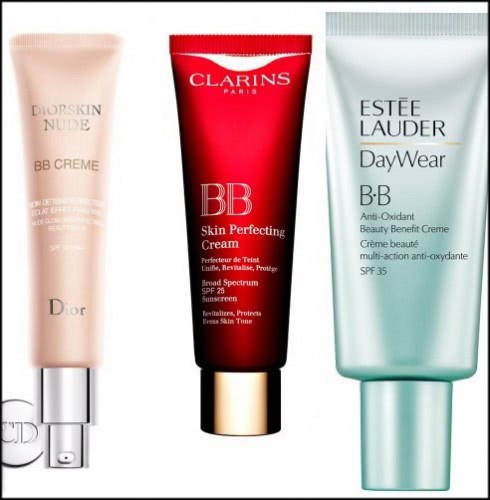 Сравнение BB-кремов Dior, Clarins и Estee Lauder