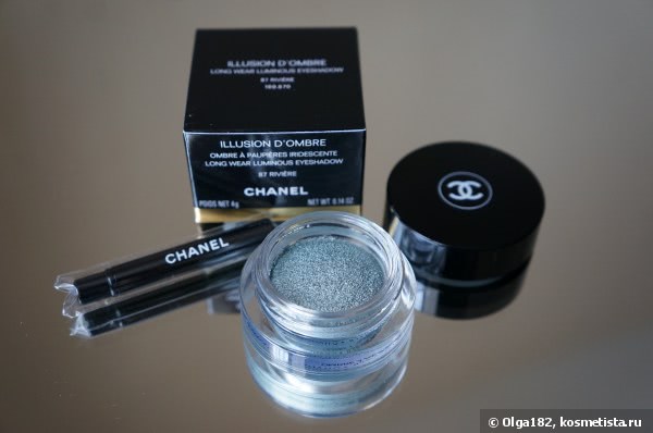 Сравнение кремовых теней Shiseido и Chanel