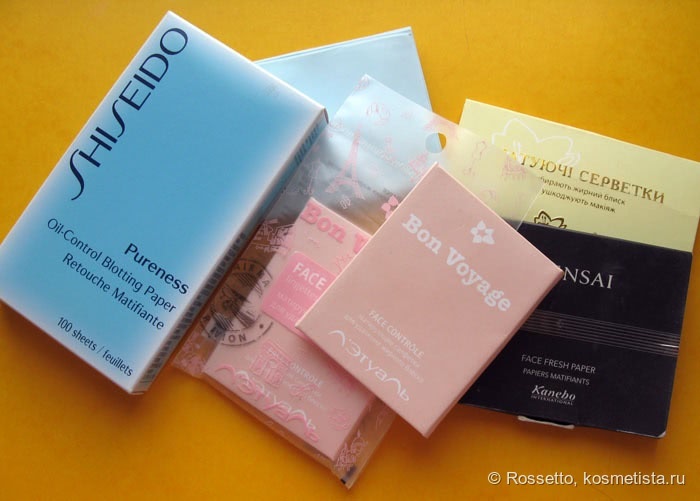 Матирующие салфетки: Shiseido, Л
