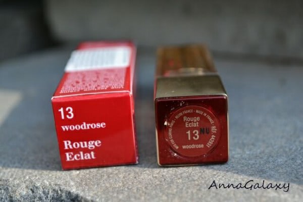 Clarins. Губная помада Rouge Eclat woodrose 13