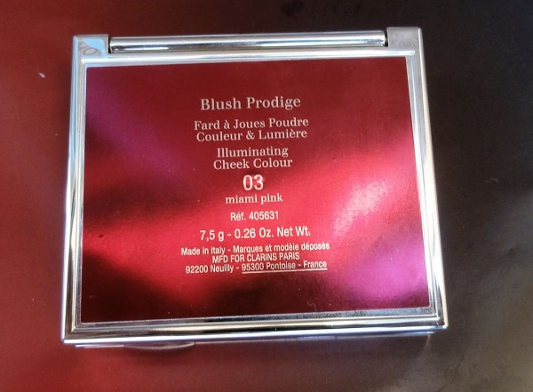 Румяна Clarins Blush Prodige Illuminating Cheek Colour № 03 miami pink