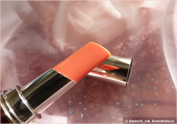 Красивые  губы с YSL Volupte Sheer Candy Glossy Lip Balm Crystal Color #02, Dewy Papaya  &  Dior Addict Lip Glow Color Reviver Balm   #004, Coral