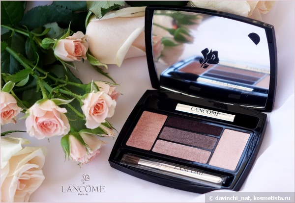 Lancome Hypnose Doll Eyes 5 Color Palette Wide Eyes  #D01, Fraicheur Rosee