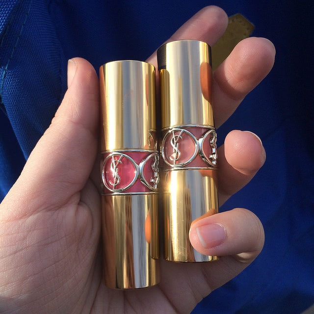 YSL Rouge Volupte Shine No13 и No 9 - неуловимые, блестящие и прекрасные