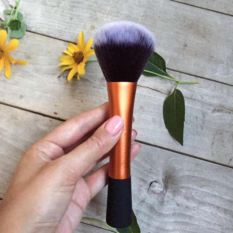 Кисти Real Techniques: Powder brush и Expert face brush