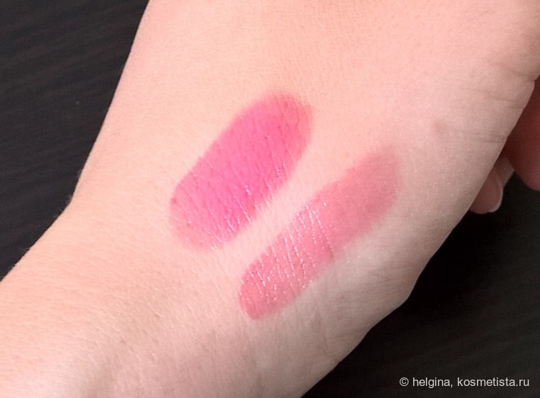 Коралловые помады: Lumene, Maybelline, Essence