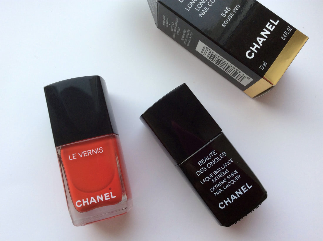 Chanel Coco Code Spring 2017 Makeup - Chanel Le Vernis Longwear Nail Colour 546 Rouge Red