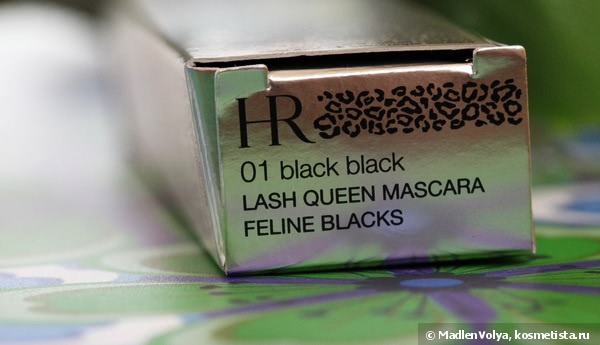 Helena Rubinstein Lash Queen Mascara Feline Blacks Intense Adornment For Your Eyes Majestic Length & Volume 01 Black Black