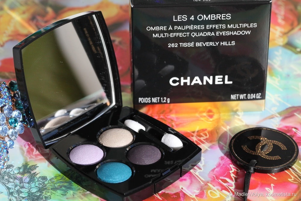Chanel Les 4 Ombres Multi - Effect Quadra Eyeshadow #262 Tisse Beverly Hills Spring 2016