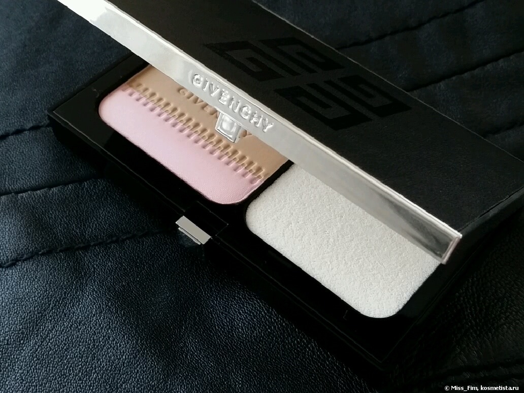 Givenchy Teint Couture Long-Wearing Compact Foundation Spf10 - PA++ &Highlighter Illuminating&Comfortable #4 elegant beige