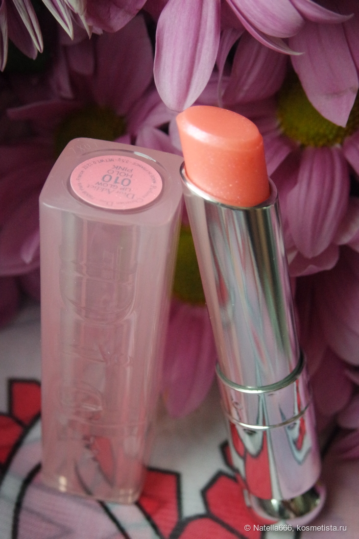 Увлажняющий бальзам для губ Dior Addict Lip Glow № 010 Holo Pink