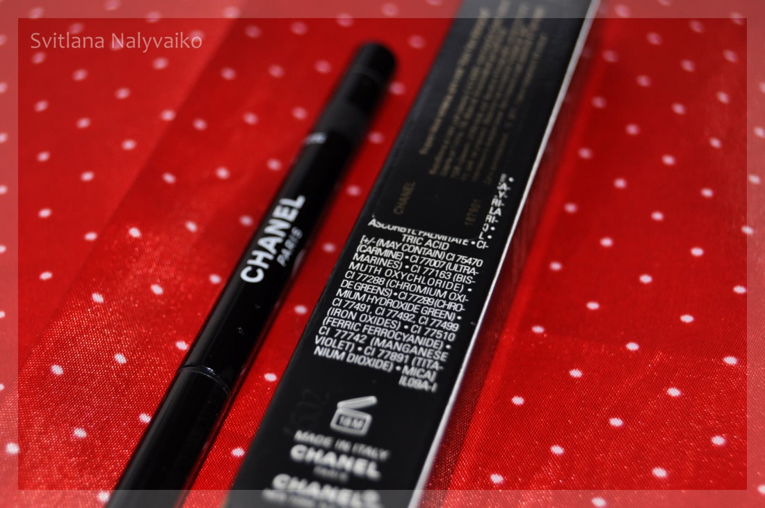 Водостойкий карандаш для глаз Chanel Stylo Yeux Waterproof Long-Lasting Eyeliner в оттенке 10 Ebene. Один из немногих невосторженных отзывов