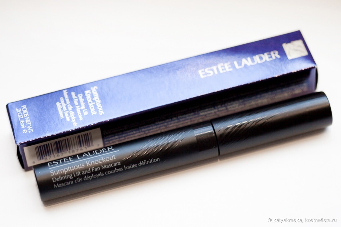 Новинка от Estee Lauder - тушь Sumptuous Knockout Defining Lift and Fan Mascara Black